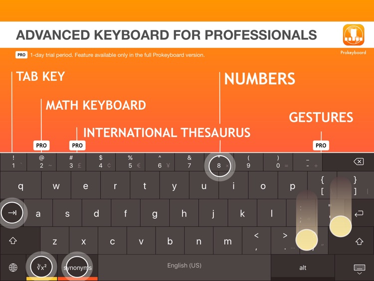 Prokeyboard LITE Professional keyboard