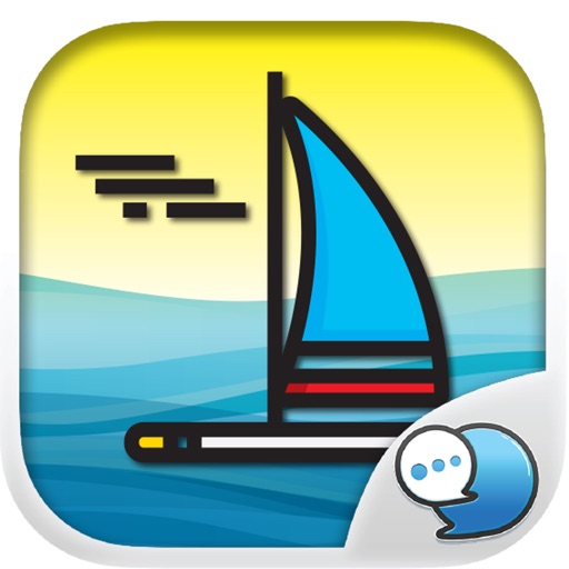 Accessory Holiday Summer Time Sticker for iMessage icon