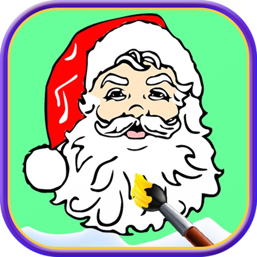 Santa Claus coloring pages icon