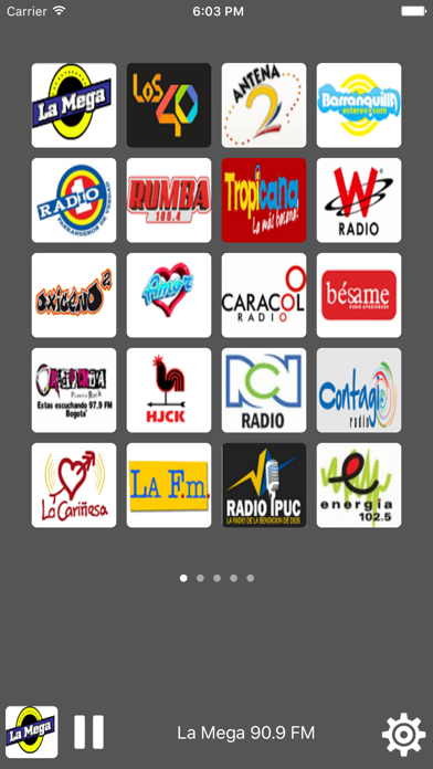 How to cancel & delete Radio Colombia - All Radio Stations from iphone & ipad 1