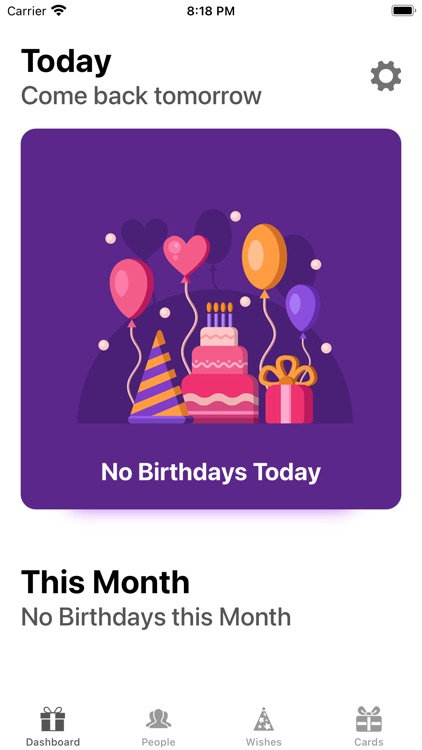 Birthdays app screenshot-0