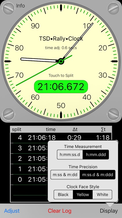 TSD Rally Clock screenshot-3