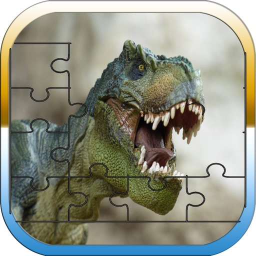 Jigsaw Dinosaurs Puzzle Game for Kids iOS App