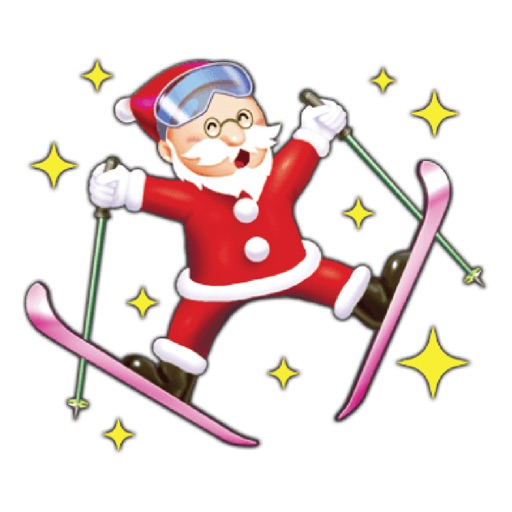 Santa Claus Stickers for iMessage Set 4