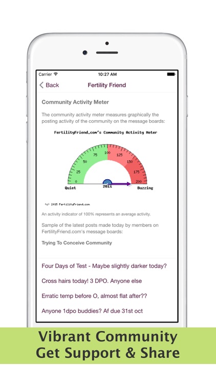 Fertility Friend FF Tracker Ovulation and Period screenshot-4
