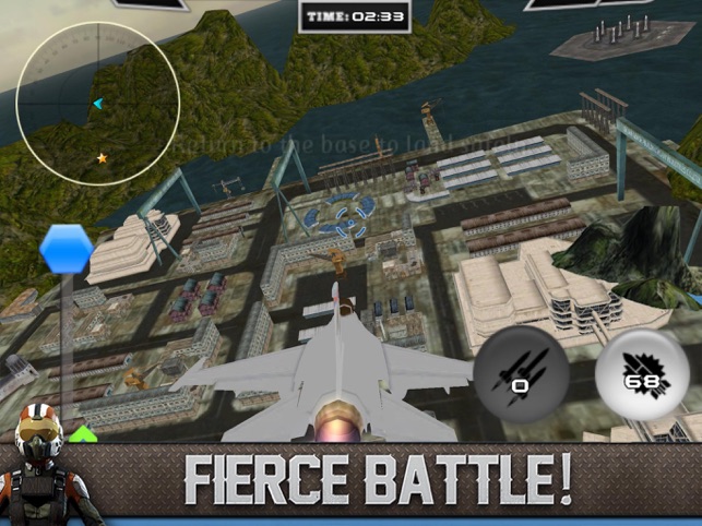 Battle Sky - F18 Fighting 3D, game for IOS