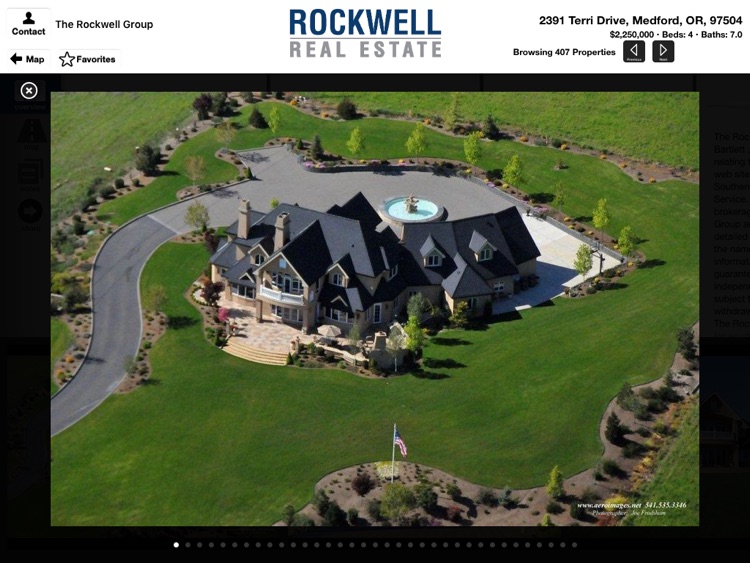 Rockwell Real Estate App for iPad by The Rockwell Group