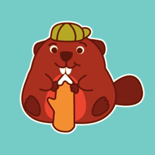 Beaver Stickers