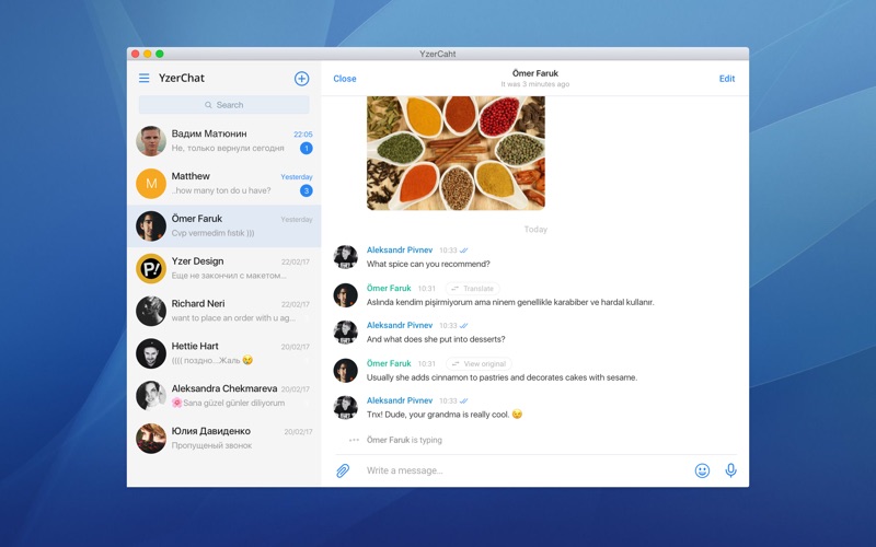YzerChat: Translation-Enabled Messenger thumbnail 2