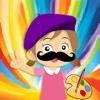 Little Picasso paint game: kids color,paint,learn