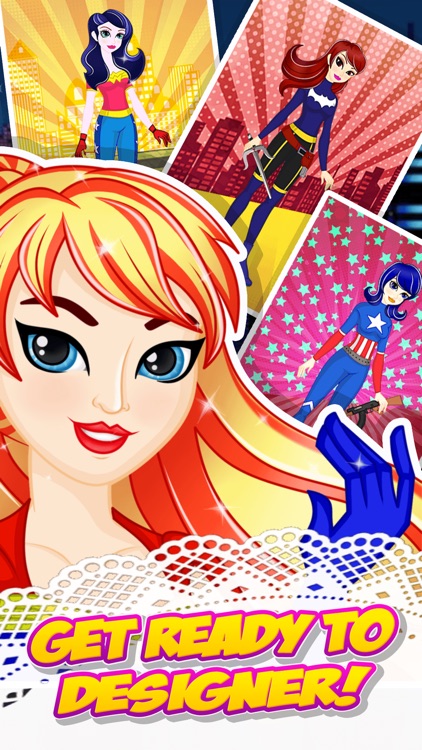 Superhero Girl Dress Up Games