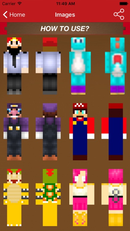 New Skin For Minecraft PE For Super Mario Fans