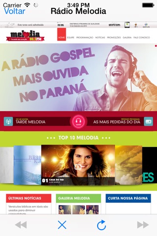 Rádio Melodia 99,3 FM screenshot 2