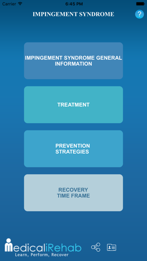 Medical iRehab Impingement Syndrome