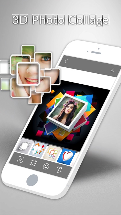 3D Photo Collage Editor