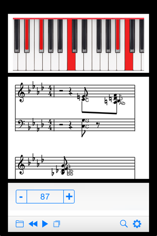 Piano Social MIDI Studio - Internet Music Teacher - náhled