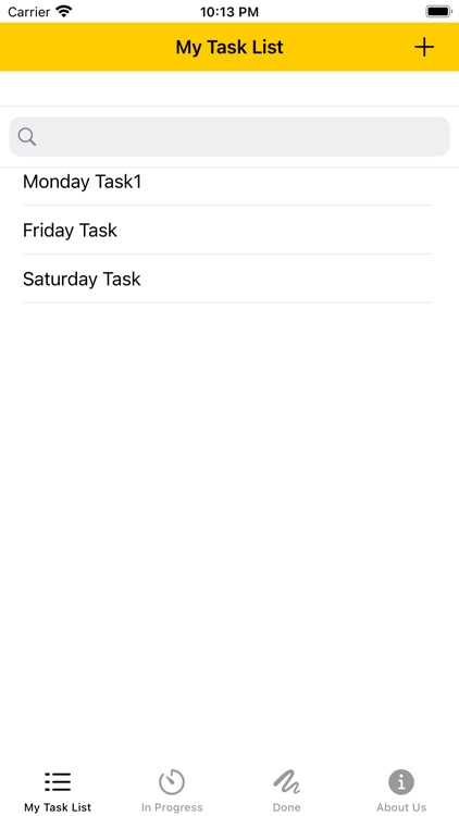 Evrim Task List