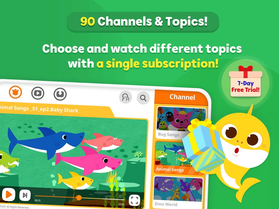 Baby Shark TV: Videos for kids - App voor iPhone, iPad en iPod touch ...