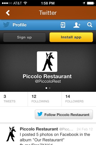 Piccolo Restaurant screenshot 2