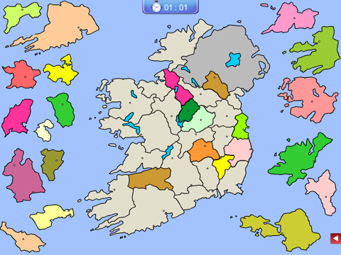 Ireland Puzzle Map screenshot 2