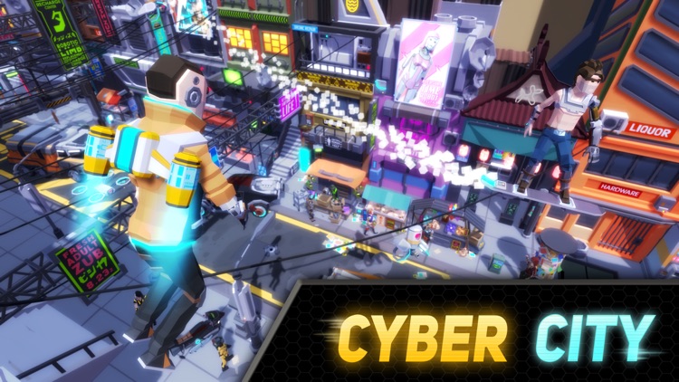 Cyber Gangster Polygon