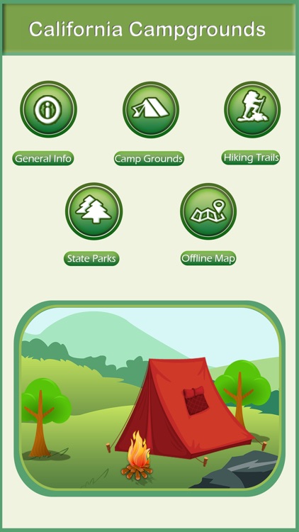 California Camping & Hiking Trails,State Parks