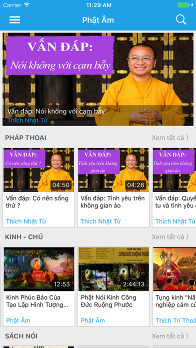 How to cancel & delete Phật Âm - Nơi chia sẻ các video Phật giáo from iphone & ipad 1