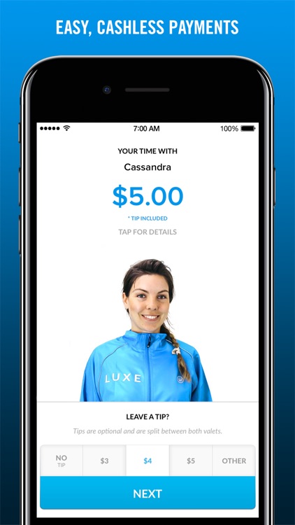 Luxe: On Demand Valet Parking & Car Services screenshot-4