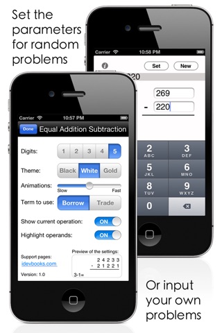 Equal Addition Subtraction screenshot 2