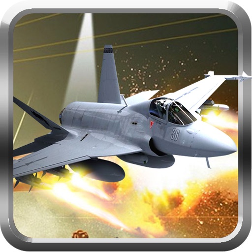 Metal F18 Fighter Chaos Lite: Jet Fighting Game Icon