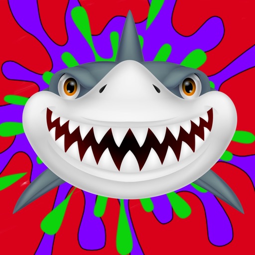 Shark Coloring Book For Kids Toddler iOS App