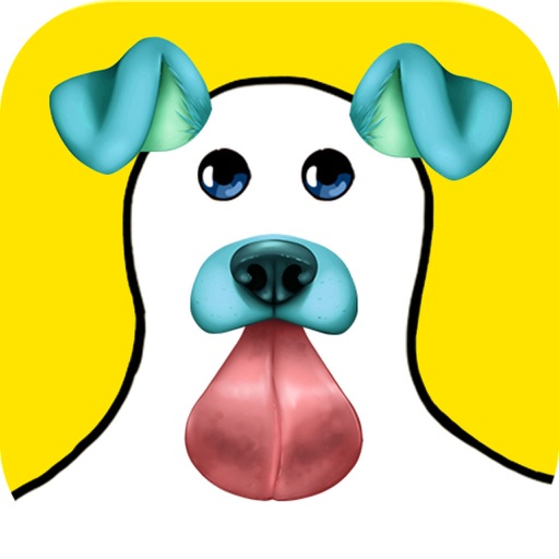 Faceu Filters - Funny Stickers Dog face & Emoji