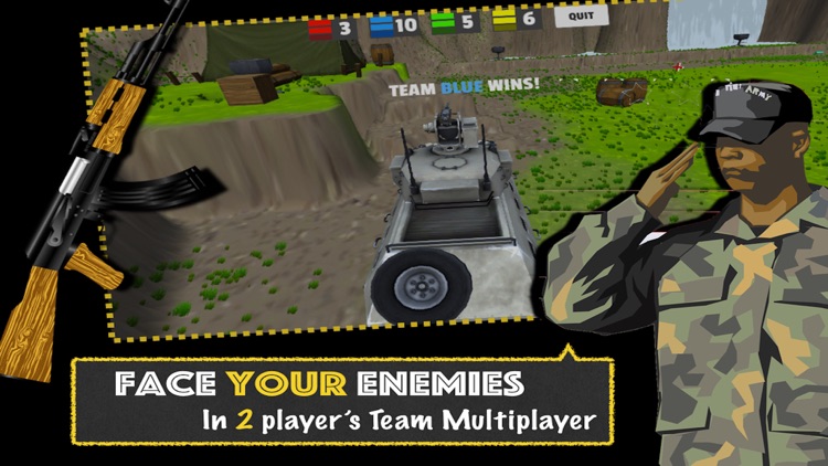 Tank Multiplayer : Mini Wojna screenshot-3