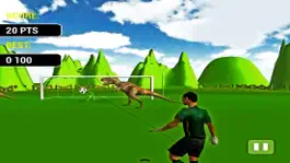 Game screenshot Футбол Штраф с динозаврами-A Моделирование игры apk
