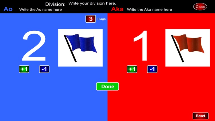 Karate Scoreboard Kumite screenshot-4