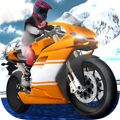 Extreme Motorbike Rider - Frozen Highway Icon