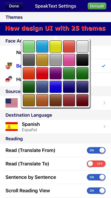 SpeakText Lite (Speak & Translate Text/Web) screenshot-4