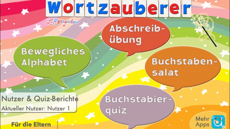 German Word Wizard - Talking Alphabet + Spelling screenshot-0