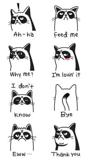 Angry Cat Stickers(圖2)-速報App