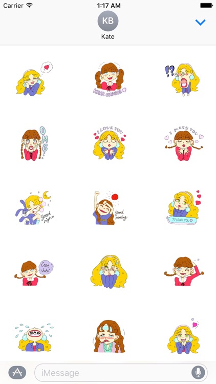 Two Adorable Teenage Girls Stickers