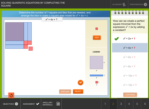 Solve Quad Eq's by Compl. Sq. screenshot 4