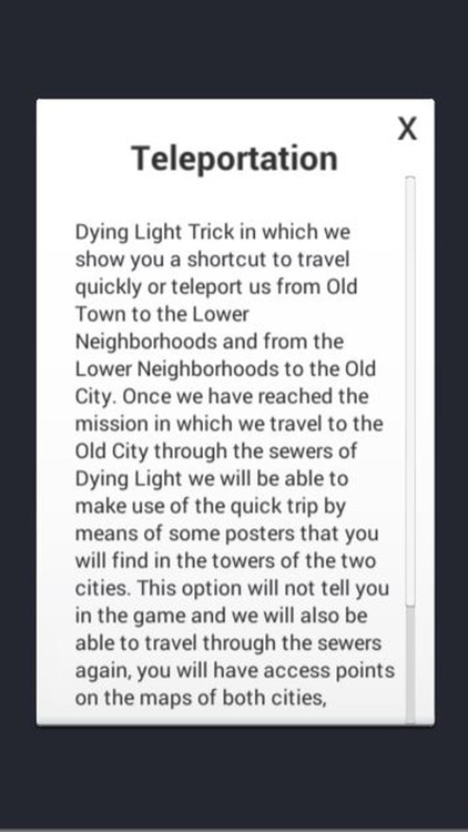 Cheats for Dying Light