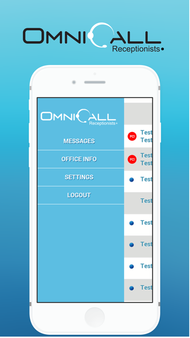 How to cancel & delete OmniCall Receptionists from iphone & ipad 2