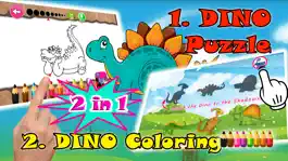 Game screenshot Drawings Coloring Page Puzzle Dinosaurs For Kids hack