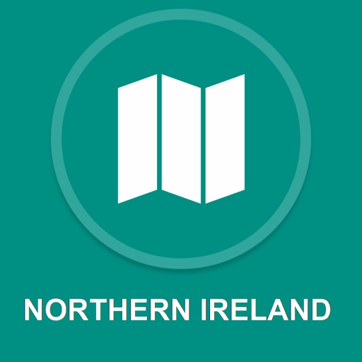 Northern Ireland, UK : Offline GPS Navigation icon