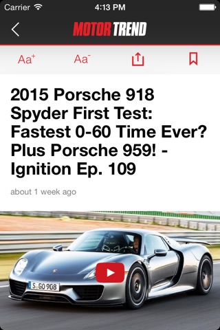 MOTOR TREND News screenshot 3