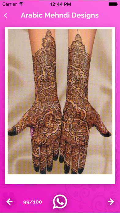 How to cancel & delete Indian & Arabic Mehndi Designs & Photos Offline from iphone & ipad 4