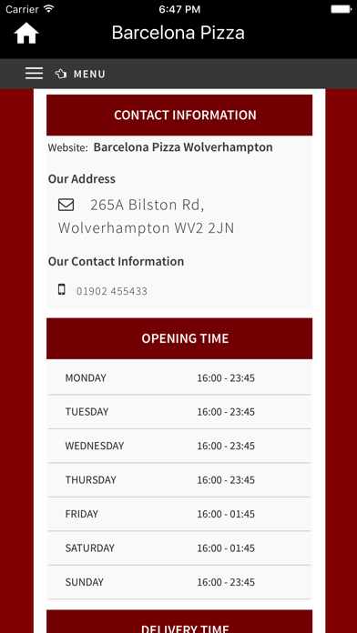 How to cancel & delete Barcelona Pizza,Wolverhampton from iphone & ipad 2