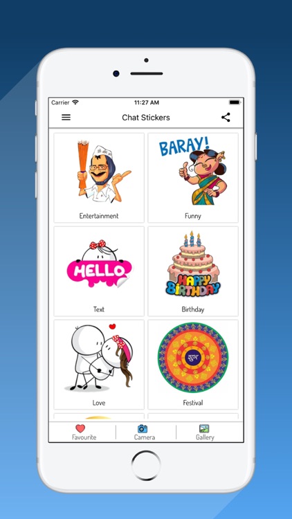 Chat Stickers App