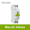 Max Zs Values - Pro Certs Software Ltd